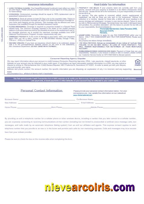 Romania Raiffeisen bank mortgage statement 3